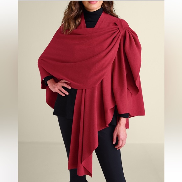 Soft Sureoundings,Grecian knit cape, size: one size small - X large, EUC - Picture 10 of 10